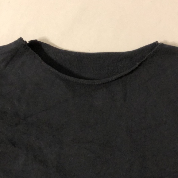 SKIMS Essential Crewneck Long Sleeved Thong Bodysuit - Onyx size Small/Medium - Picture 3 of 6